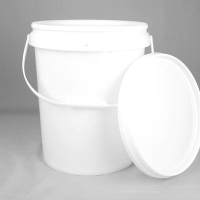 China ISO9001 19 Liter 5 Gallon Plastic Buckets For Chemical Industry for sale