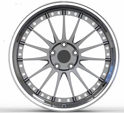 China 2pcs Aluminum Polished Surface Forged Wheels 17 18 19 20 21 22 23 24 Inch 5x112 5x120 Aluminum Alloy Wheels For Car for sale