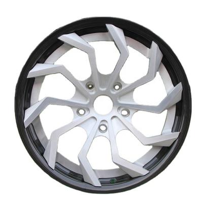 China Aluminum For Tesla Model 2 Piece Carbon Fiber Forged Y Wheels Made In China for sale