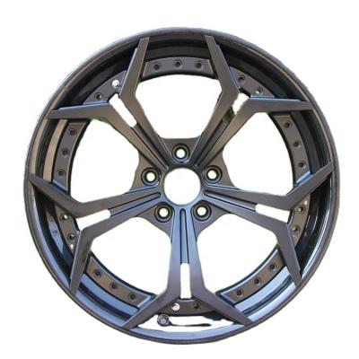 China BOLUN Carbon Custom Lightweight Aluminum Five Pound Car Forged Wheels For Luxury Cars for sale