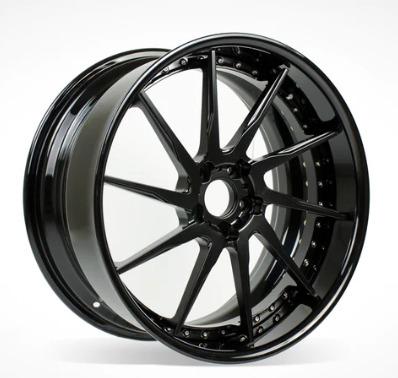 China Luxury racing customized forged BOLUN car forged alloy wheels18 19 20 21 22 23 24 inch black 5 holes 5x130 T6061-T6 China forged car wheels for Porsche for sale