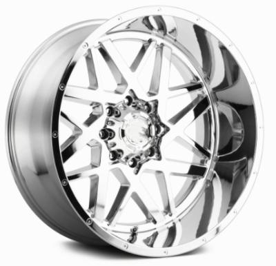 China Aluminum 22x10 24x10 24x12 24x14 26x12 26x14 26x16 28x16 30x16 Polished Big Truck Forged Wheels For Cadillac, Chevrolet, Dodge, Ford, GMC for sale