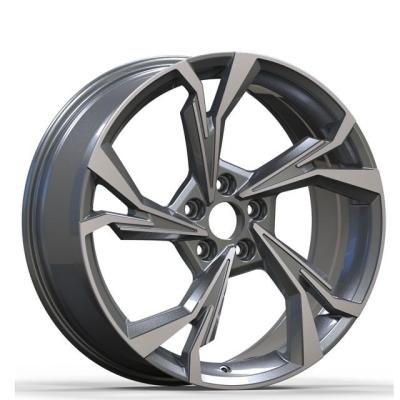 China PCD 5X112/114.3 Aluminum T6061 Aviation Aluminum 16 17 18 19 20 Inch Multi Spoke Alloy Car Cast Clinched Wheels For Audi Cars for sale