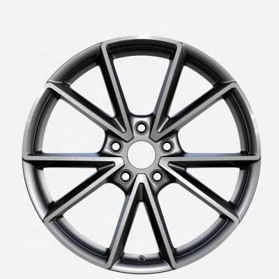 China 16 17 18 19 20 21 22 23 Aluminum Popular 24/120 Inch Designs 5x114.3/112 Lightweight Customized Aluminum Car Rims Casting Wheel for sale