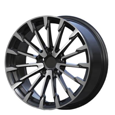 China Cast alloy aluminum car wheels 16 17 18 19 20 21 22 23 24 inch with 5x114.3/120/112 aviation car aluminum rims for sale