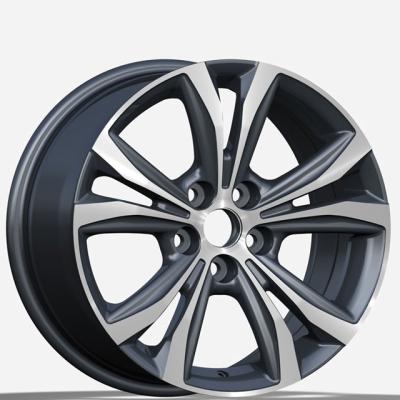 China Black 5 Spokes Alloy Cast Aluminum Wheels 18 19 20 Inch 5x114.3 5X139.7 Aluminum Alloy Car Wheels For TOYOTA Wheels for sale