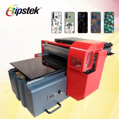 China Ripstek Advertising Company! A3 UV printer with kcmyw color mug printing machine inkjet printer UV flatbed printer for sale