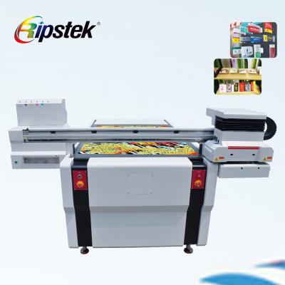 China Printing Shops 1016 Large Format UV Cardboard UV Flatbed Glass Box Printer Digital UV Printing Machine for sale