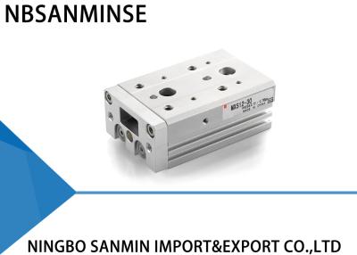 China MXS Pneumatic Air Cylinder Air Slide Table , Double Acting Pneumatic Cylinder for sale