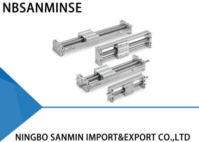 China Magnetically Coupled SMC Rodless Air Cylinder Pneumatic Cylinder Slide Type for sale