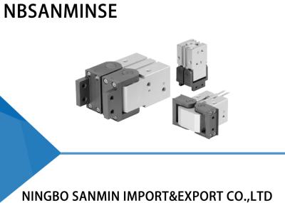 China Double Acting Pneumatic Air Cylinder Gripper 180° Angular Type Rack & Pinion Type Parallel Jaw Gripper for sale