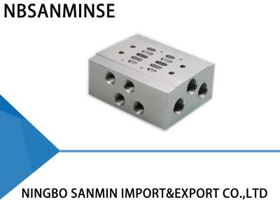 China Pneumatic Solenoid Valve Parts Manifold Base SMC AirTAC CKD Koganei Type for sale