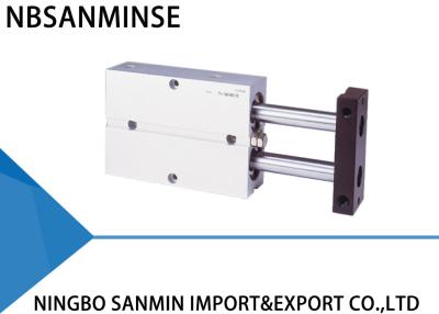 China TN Series Twin Rod Pneumatic Cylinder Double Acting Air Tac Similar Type for sale