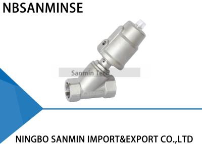 Chine Type pneumatique soupape de commande d'angle de valve de Seat d'angle fileté par JDF700 à vendre