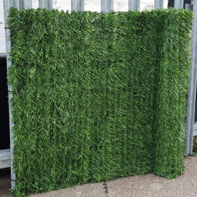 China Minimalist Wholesale Product with MOQ 1000 PIECES of 1*3m Lawn Hedge Fence Artificial Roll for Wall for sale