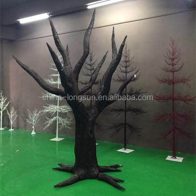 China LSD-1224540 Factory Direct Spectrum Artificial Trees Eco-friendly Landscape Design Decorative Plastic Tree Steel Products Glass Spooky Trees for sale