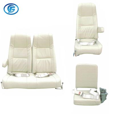 China Passenger Bus Auto Parts Professional Manufacturer Bus Leather Passenger Seat For Toyota Coaster for sale