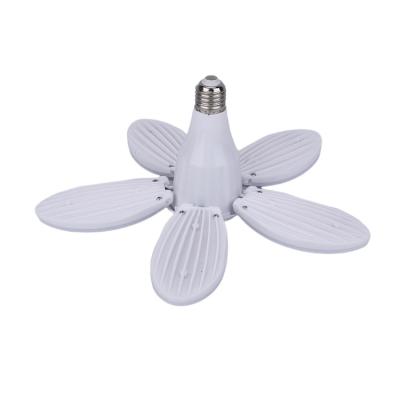 China New product contemporary 45w led music light remote colorful fan blade Ac85-265v led bulb for party for sale