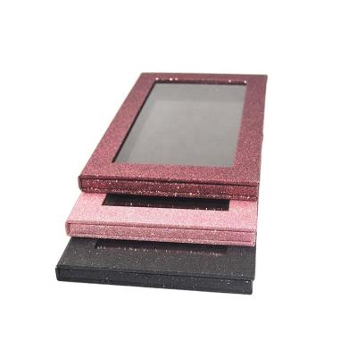 China Magnetic Waterproof OEM Packaging 3 Types Glitter Eyeshadow Palette for sale