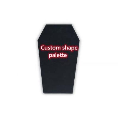 China Wholesale New Arrival Waterproof Coffin Make Up Custom Makeup DIY Private Label Coffin Eyeshadow Palette for sale