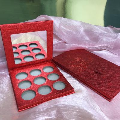 China Waterproof Lunar New Year 2022 Stunner Wholesale 9 Color Makeup Private Label Eyeshadow Palette With Bold And Neutral Shades for sale