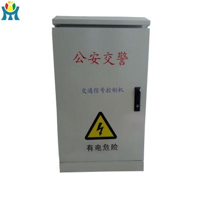 China Sheet Metal Manufacturers Specify Intelligent Control System Linked to Traffic Controller LED Traffic Light Network for sale