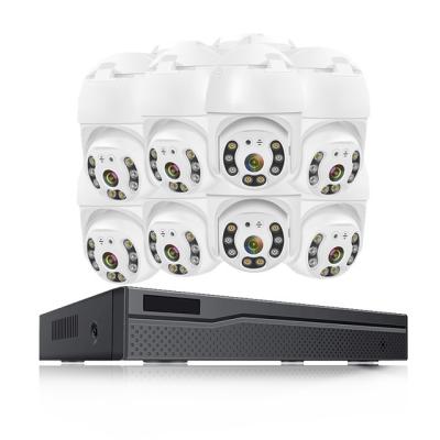 China 4K CCTV Surveillance Security Network Camera System 4X Digital POE PTZ Kit Speed ​​Dome Camera Video 2-Way Audio ZOOM 4MP Face Detection for sale