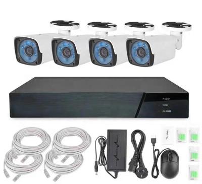 China Hot Sale 8Channel H.264 NVR POE HD 1080P NIGHT VISION CCTV IP Cameras Kits 8 CH Kits 8 CH Surveillance CCTV Video Home Outdoor Security System for sale