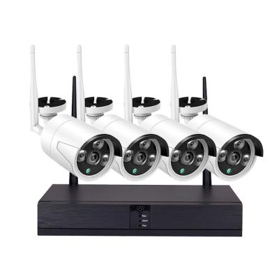 China Cheap Night Vision CCTV Camera Kit 4CH 5MP 3MP IR Outdoor Waterproof P2P Wifi Security Camera System Surveillance WIFI NVR Kits for sale