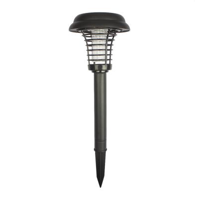 China Durable ABS Plastic Material Black Solar Mosquito Killer Lamp for sale