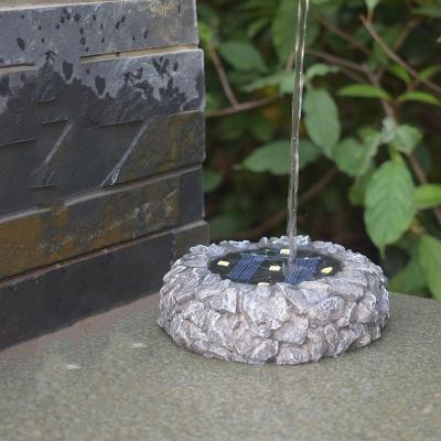 China Solar Garden Stone Landscape Light Garden Pathway Light, LED Solar Garden Buried Underground Light for sale