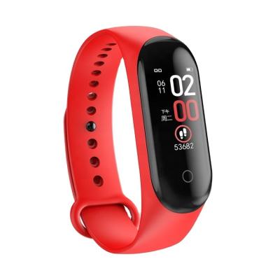 China Newest M4 Smart Band Pulsera Inteligente Pulseira Bluetooth Wristband 0.96 TFT Wristband Waterproof Smart Watch M4 Fitness Trackers for sale