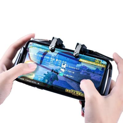 China Supports IOS AK16 USB multi-function mobile phone eat button fast auxiliary pubg chicken artefact handle fire mobile game controller for sale