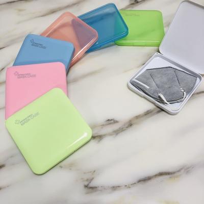 China 2020 New Sustainable Portable White Fin Disposable Face Mouth Masked Plastic Storage Box Dustproof Case for sale