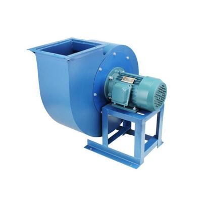 China Advertising Company Industrial Centrifugal Fan Large Air Volume AC 4-72 With Low Noise 1300-792Pa 2900R/Min Free Standing Cast Iron 1688-3517M3/H for sale