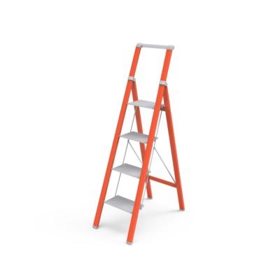 China 5steps Folding Ladders Household Ladders Foldable Ladder Aluminum Ladders for Home and Work Use for sale