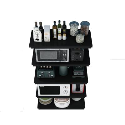 China Fashion Modern Black Storage Holders&racks For Home Use for sale