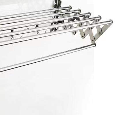 China New Fashion Modern Towel Racks Clothes Racks Stainless Steel Racks Without Hooks Easy To Fold For Home Use for sale