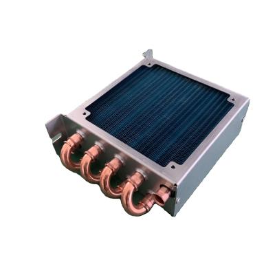 China Hotels G1/4 Thread Radiator 120mm With Copper Tubes Aluminum Fins for sale