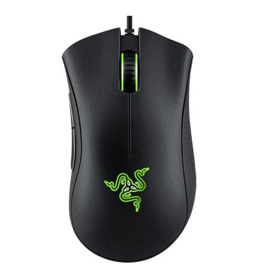 China 3D Razer DeathAdder Gaming Mice 6400DPI Optical Programmable Buttons Sensor 5 Buttons Ergonomic Essential Cable Design Independently for sale