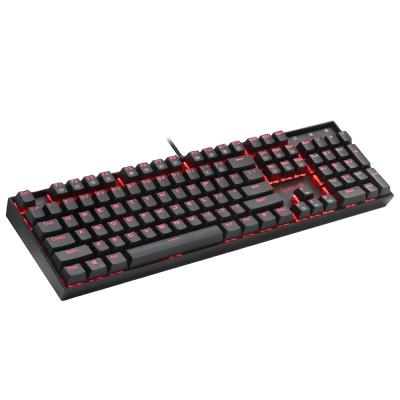 China Plug and play for Redragon Mitra K551 USB DIY 104 Key PC Mechanical Backlit Gamer Russian Gaming Keycaps or Spanish Sticker for sale