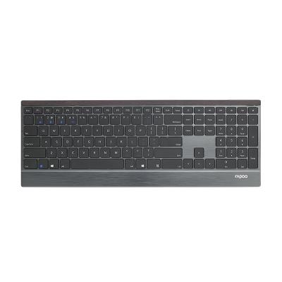 China Wireless for Rapoo E9500G 2.4G Multimedia Ultra-thin 4.5mm Wireless Keyboard for Laptops Desktop PC with 4 Devices Connect for sale