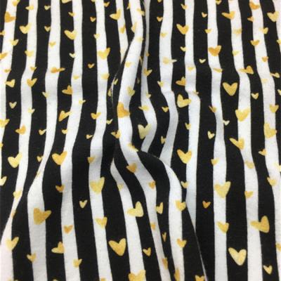 China Low MOQ Anti-Static Free Sample Short Lead Time Custom Printing Cotton Lycra Fabric Knit Spandex Fabric for sale