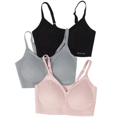 China Women's Traceless Backless Sleep Bra QUICK DRY Wireless Seamless One Piece Bra Woman Sleep Bra for sale