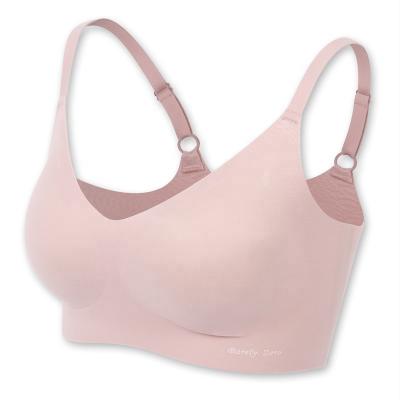 China Wholesales QUICK DRY Ladies Seamless No Rims Yoga Sleep Bra Solid Color Traceless Soft Lift Up One Piece Bra for sale