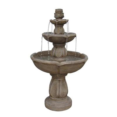 China Easy To Move And Clean Small Outdoor Decoration Modern Garden Water Fountain for sale