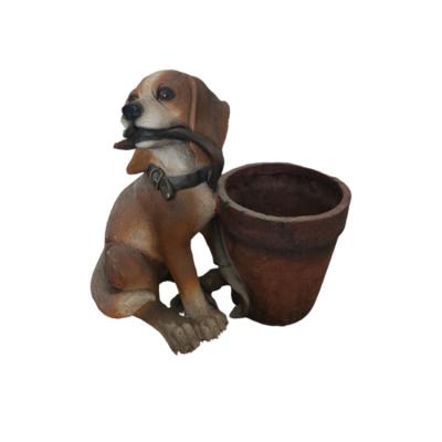 China Easy To Move And Clean Garden Planter Flower Pot Decorative Cute Animal Flower Pot for sale