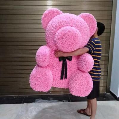 China Factory creative valentine's gift huge toy pe foam teddy the big rose bear for sale