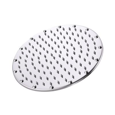 China Without Diverter bathroom fittings 10 Inch Round Wall mounted High pressure Rain fall 201 stainless steel  shower head for sale