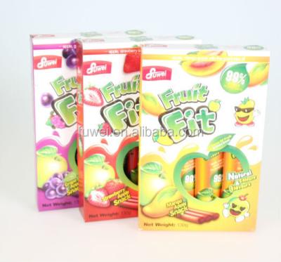 China Natural 99% Natural Fruit Puree Stick Snack for sale